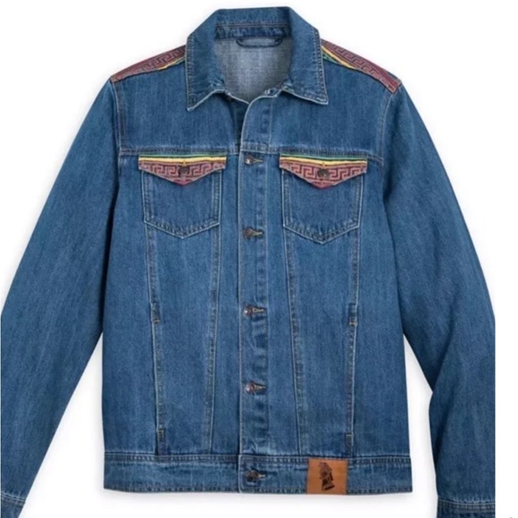 Large  Disney Park Hercules Jean Jacket - Picture 3 of 7